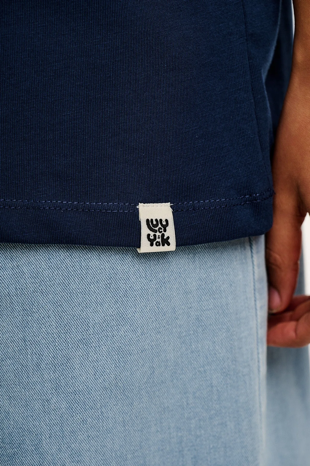 L.E. Benny - Oversized Tee in Artist Print by Nick Liefhebber sold by Lucy & Yak product image thumbnail 4