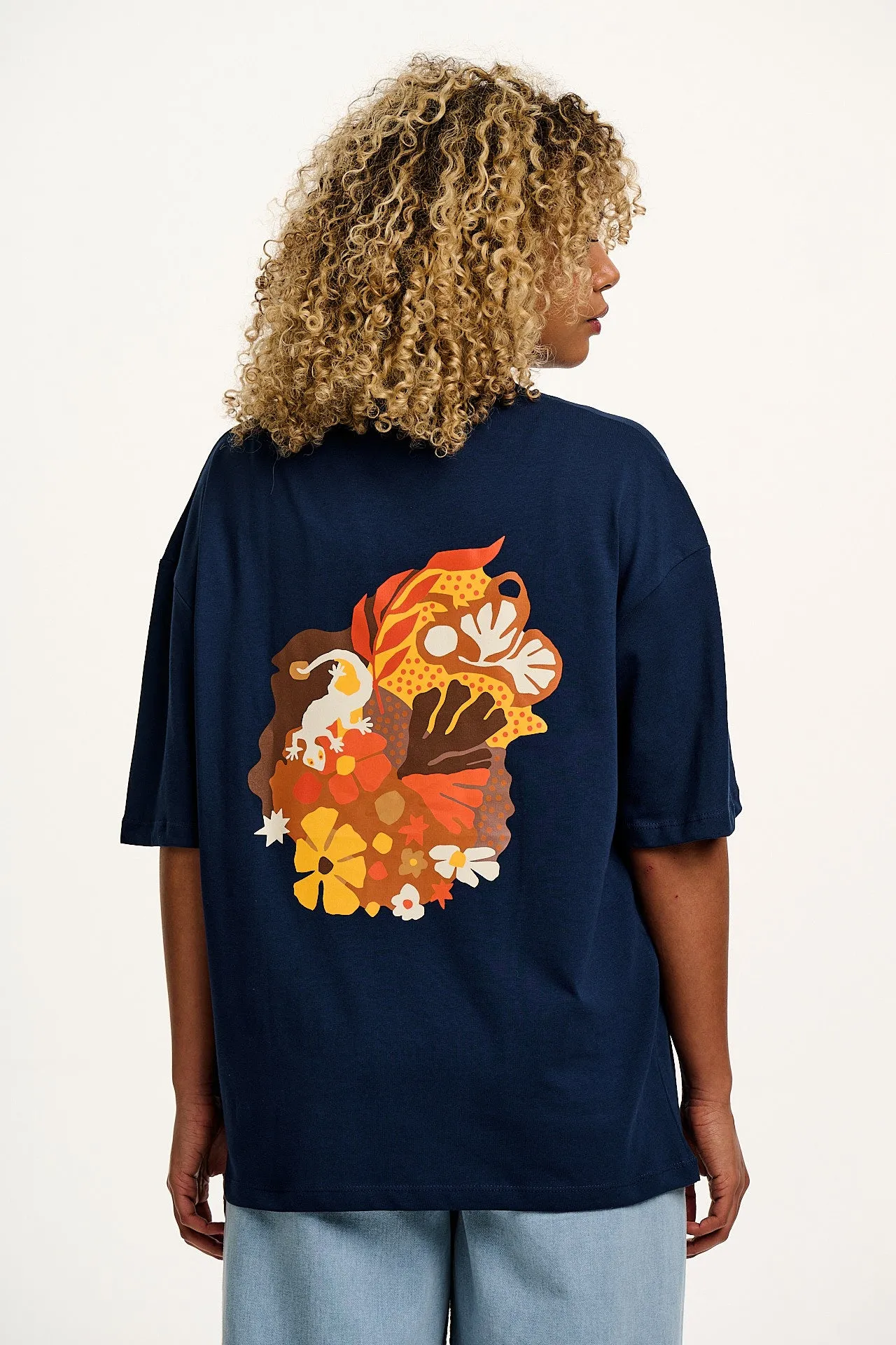 L.E. Benny - Oversized Tee in Artist Print by Nick Liefhebber sold by Lucy & Yak product image thumbnail 5