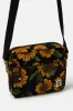 Dara - Cotton Crossbody Bag in Sunflower Print sold by Lucy & Yak