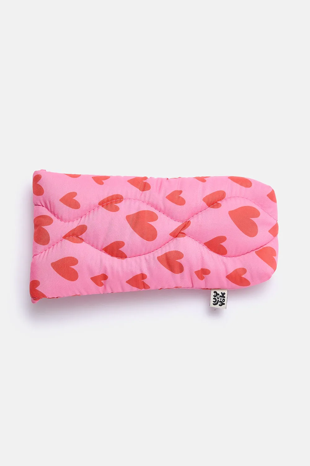 Naja - Sunglasses Case in Pink Heart Cupid Print sold by Lucy & Yak product image thumbnail 3