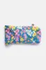 Naja - Sunglasses Case in Island Blooms Scribbled Floral Print sold by Lucy & Yak