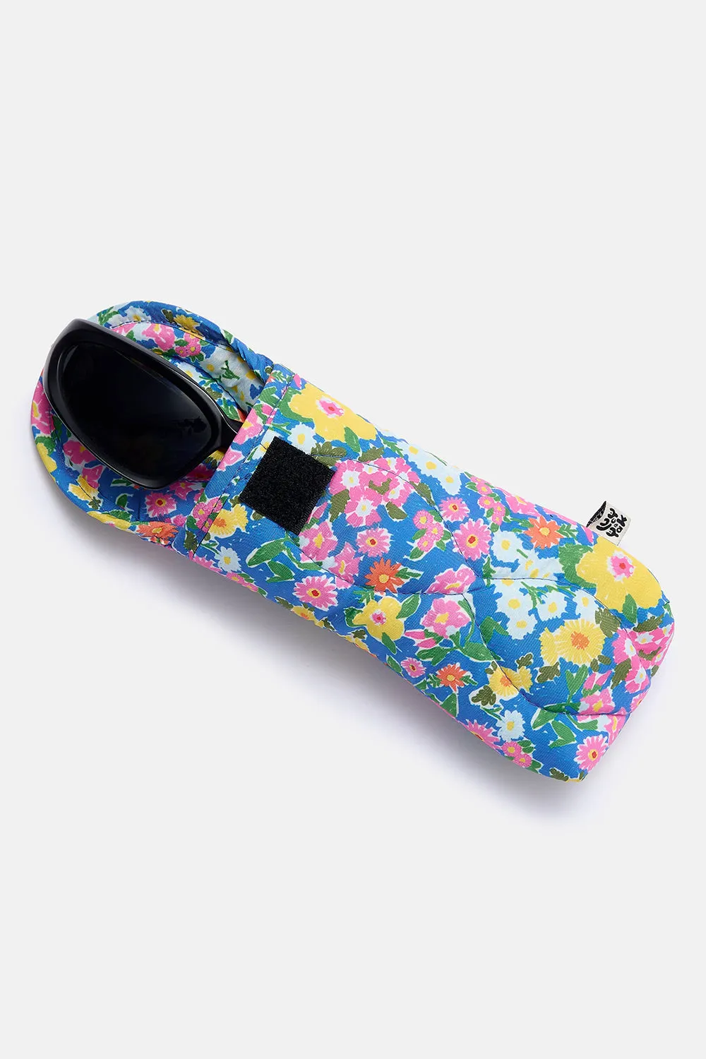 Naja - Sunglasses Case in Island Blooms Scribbled Floral Print sold by Lucy & Yak product image thumbnail 2