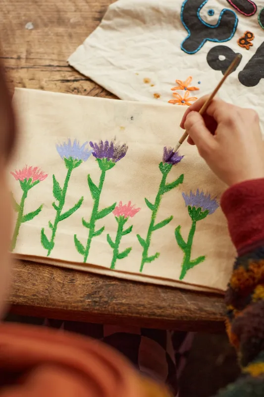 🧵Re:Yak Tote Bag Painting Workshop 🎨 sold by Lucy & Yak