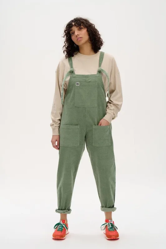 Original - Corduroy Dungarees in Green Bay (Old Fit) sold by Lucy & Yak