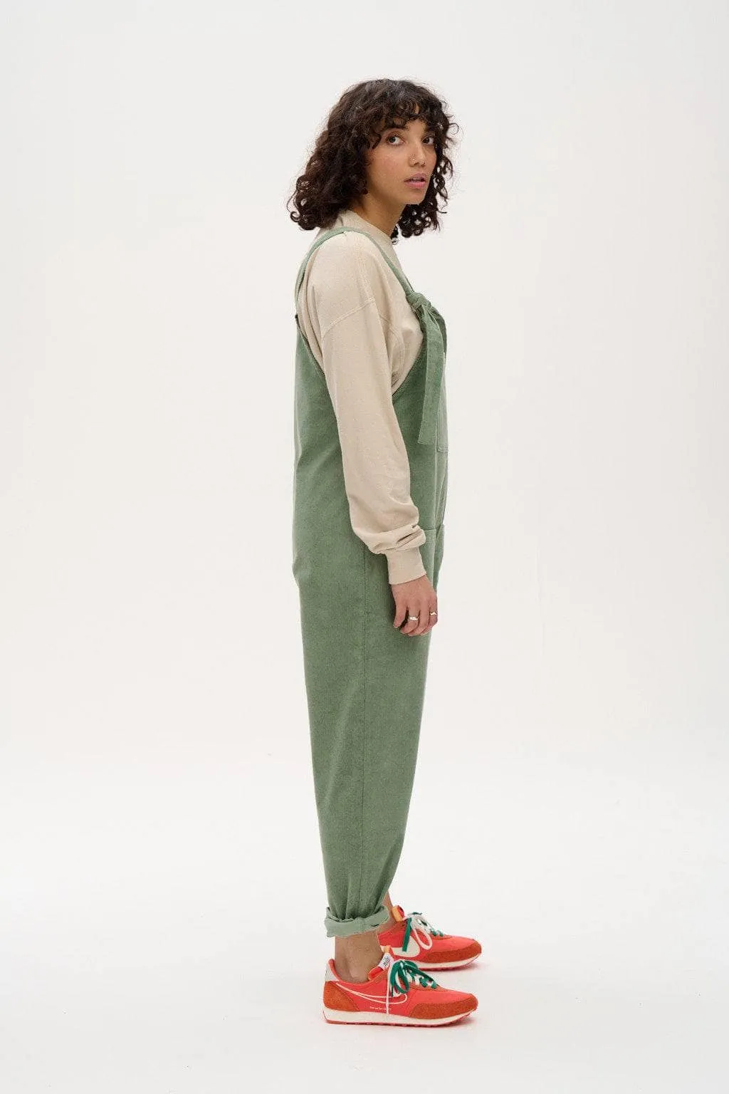 Original - Corduroy Dungarees in Green Bay (Old Fit) sold by Lucy & Yak product image thumbnail 4