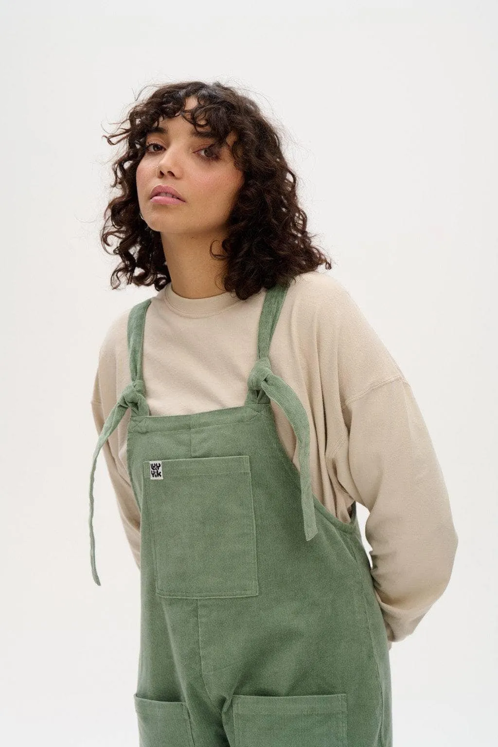 Original - Corduroy Dungarees in Green Bay (Old Fit) sold by Lucy & Yak product image thumbnail 3