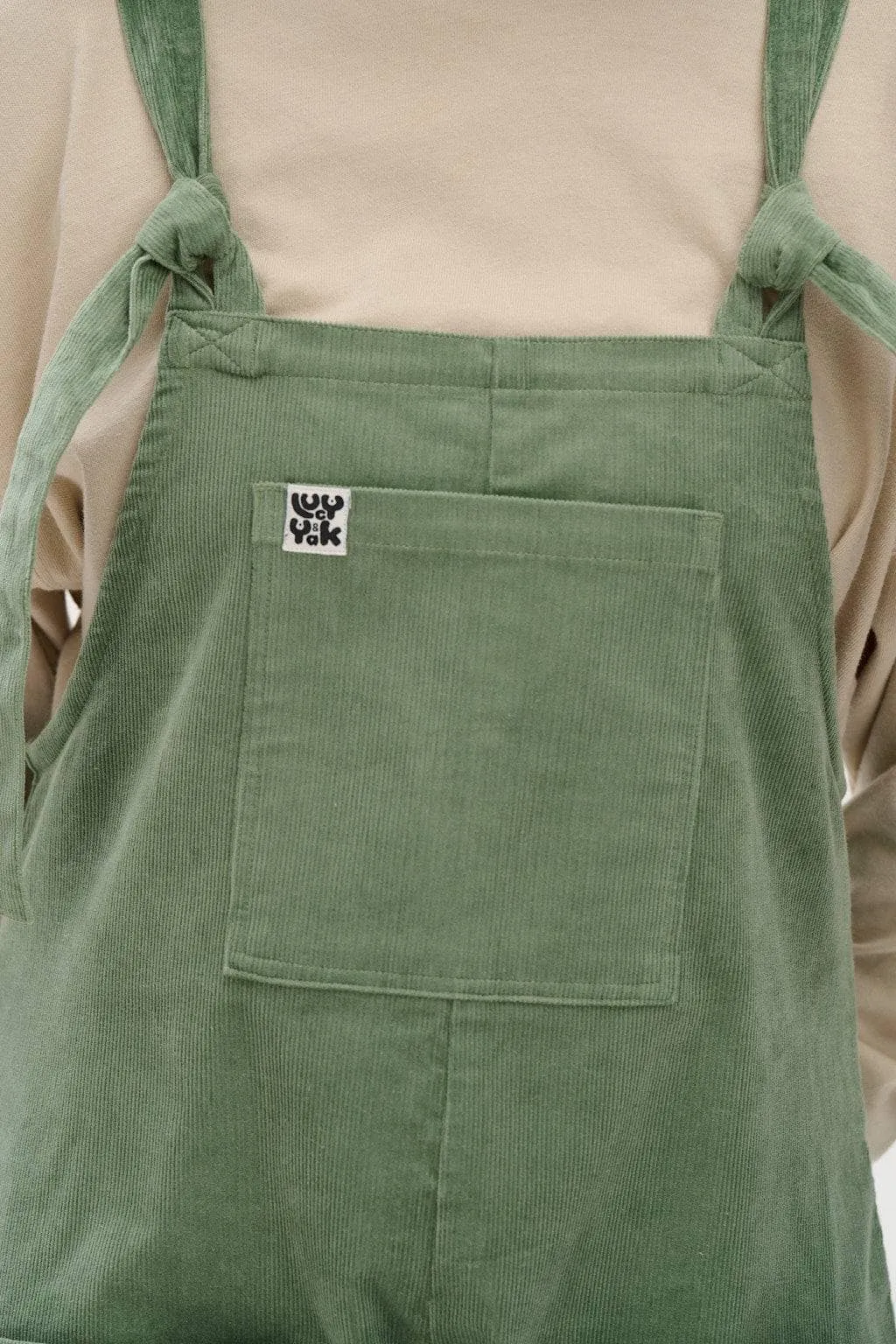 Original - Corduroy Dungarees in Green Bay (Old Fit) sold by Lucy & Yak product image thumbnail 5