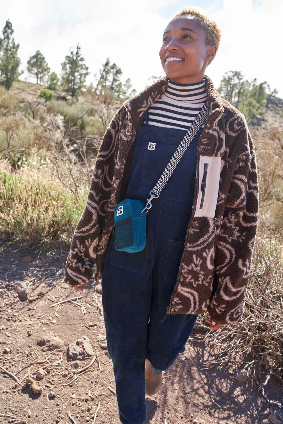Original - Corduroy Dungarees in Sea Blue sold by Lucy & Yak product image thumbnail 2
