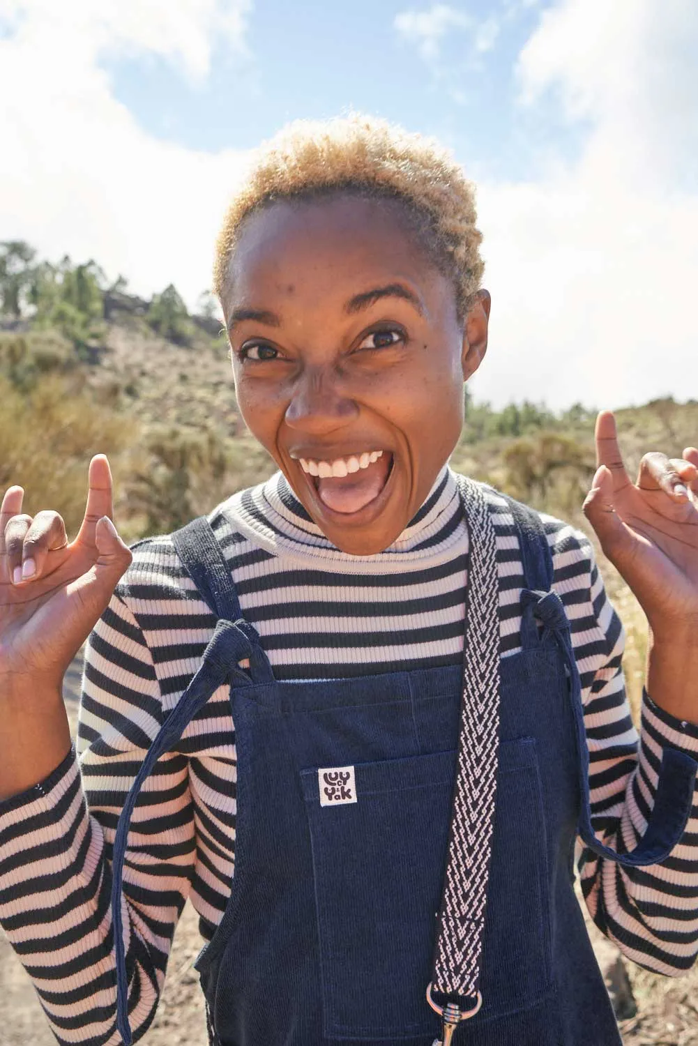 Original - Corduroy Dungarees in Sea Blue sold by Lucy & Yak product image thumbnail 4