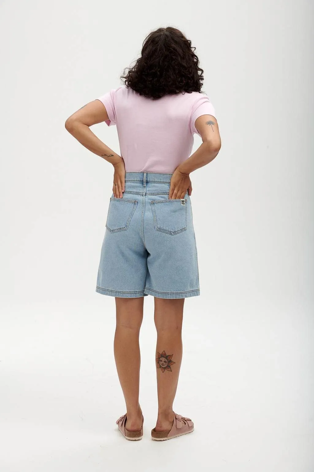 Maya - Cotton Tee in Everything Will Be Ok Print sold by Lucy & Yak product image thumbnail 3