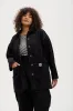 Olly - Corduroy Jacket in Black sold by Lucy & Yak
