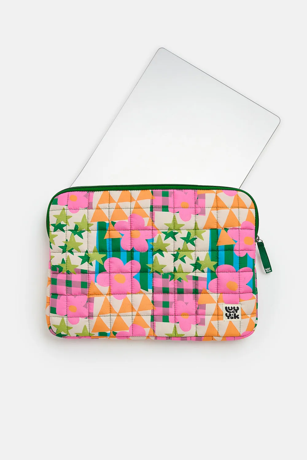 Emelien - 13" Laptop Case in Young at Heart Print sold by Lucy & Yak