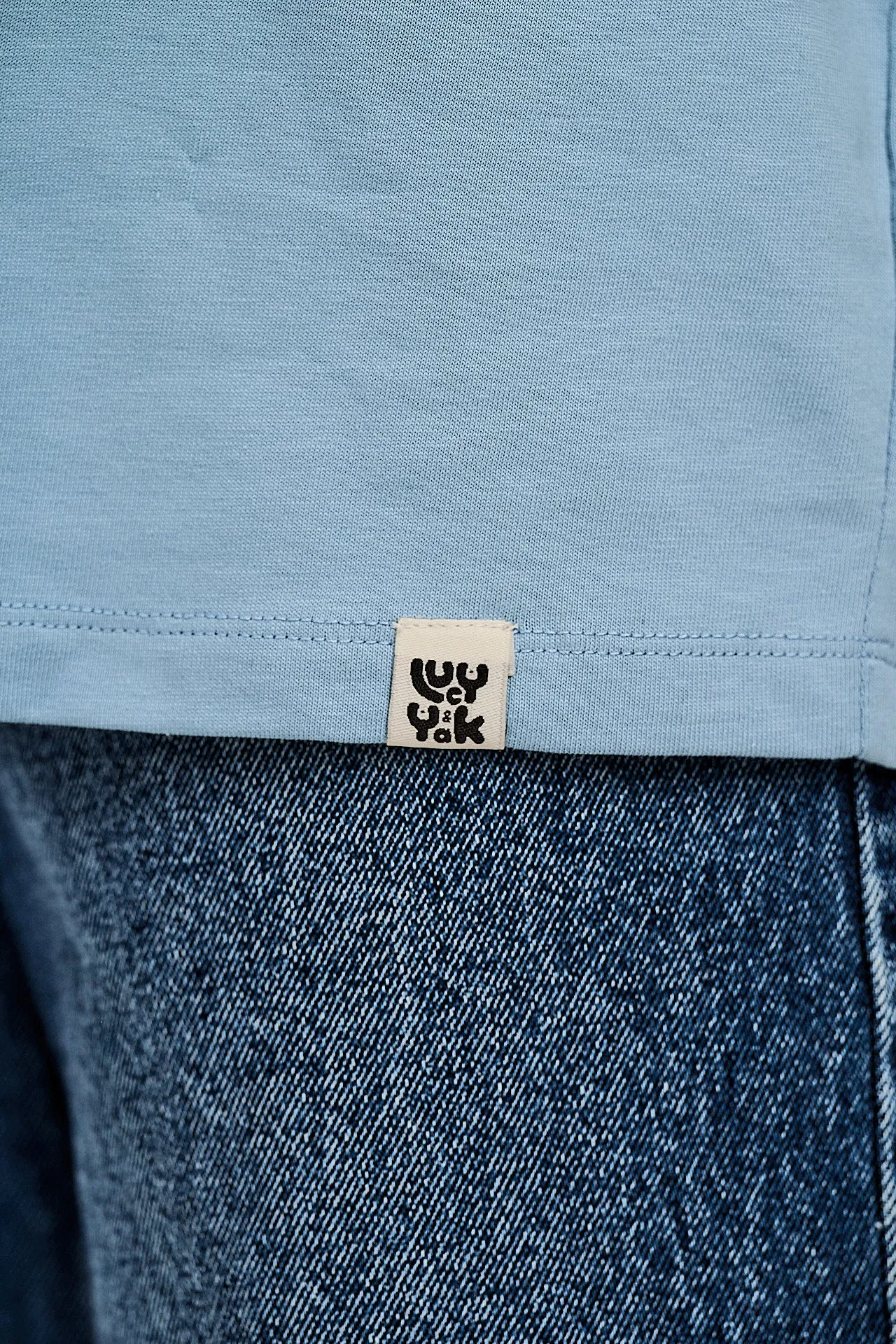 Benny - Oversized Cotton Tee in Matisse Cats Print sold by Lucy & Yak product image thumbnail 5