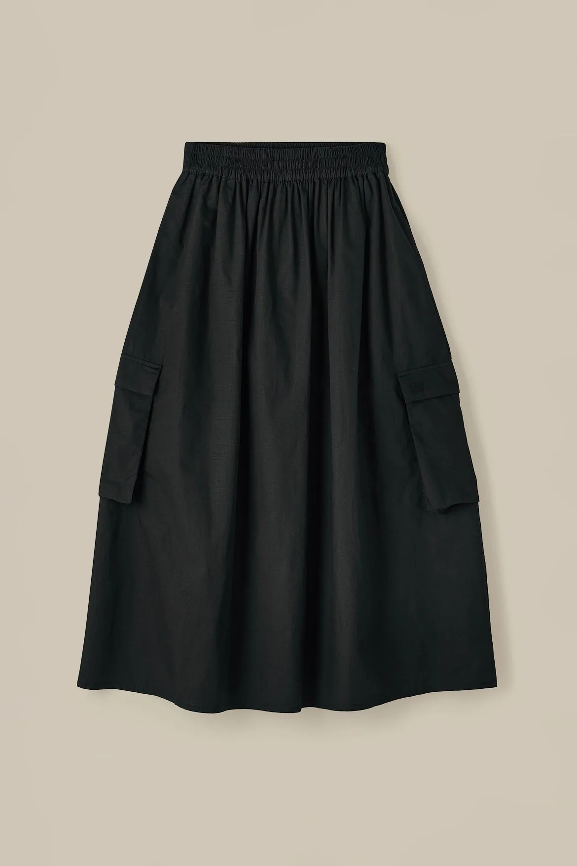 Dakota - Midi Skirt in Black sold by Lucy & Yak product image thumbnail 2