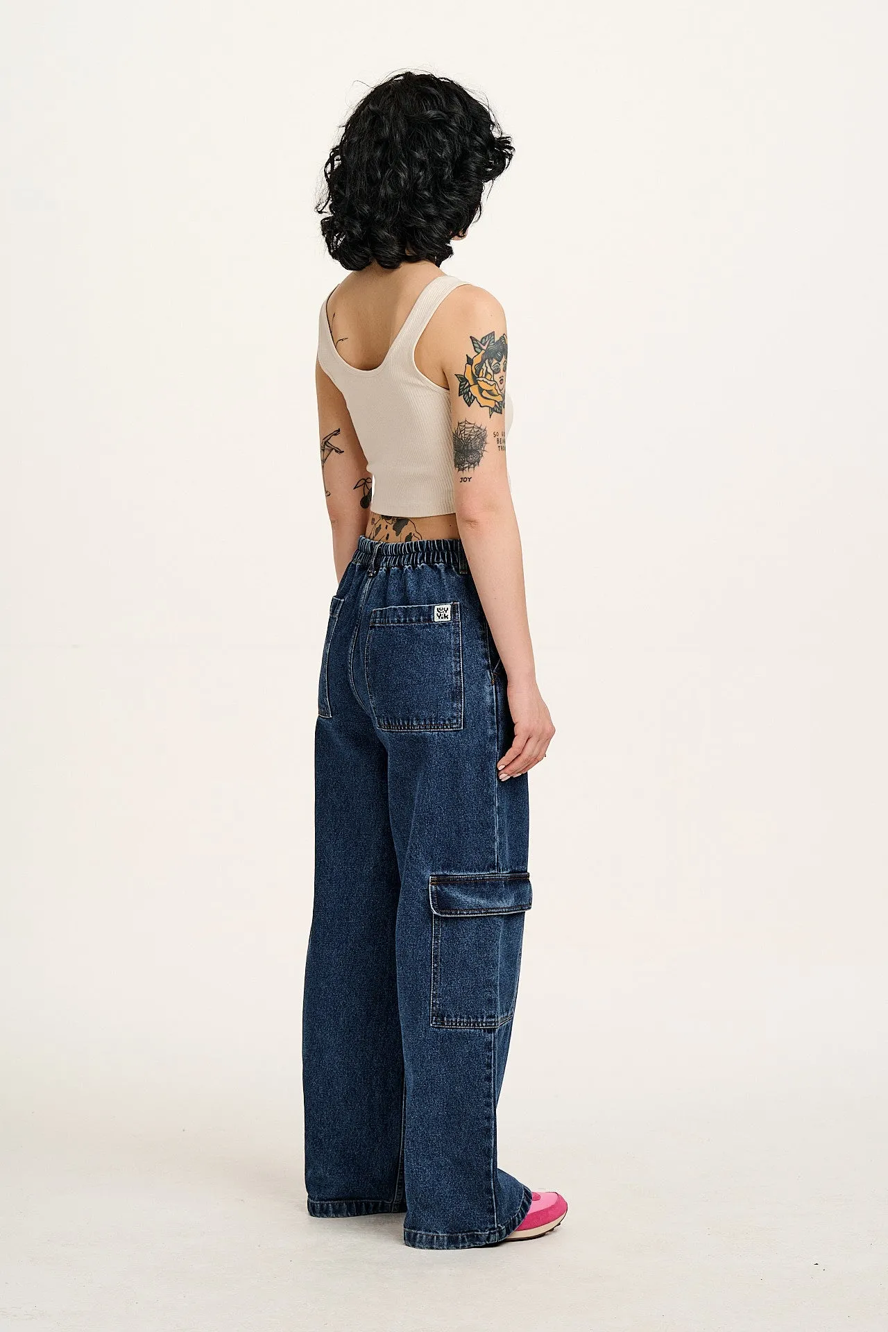 Josy - Vest Top in Ecru - OLD SKU (POS) (SUMMER) sold by Lucy & Yak product image thumbnail 5