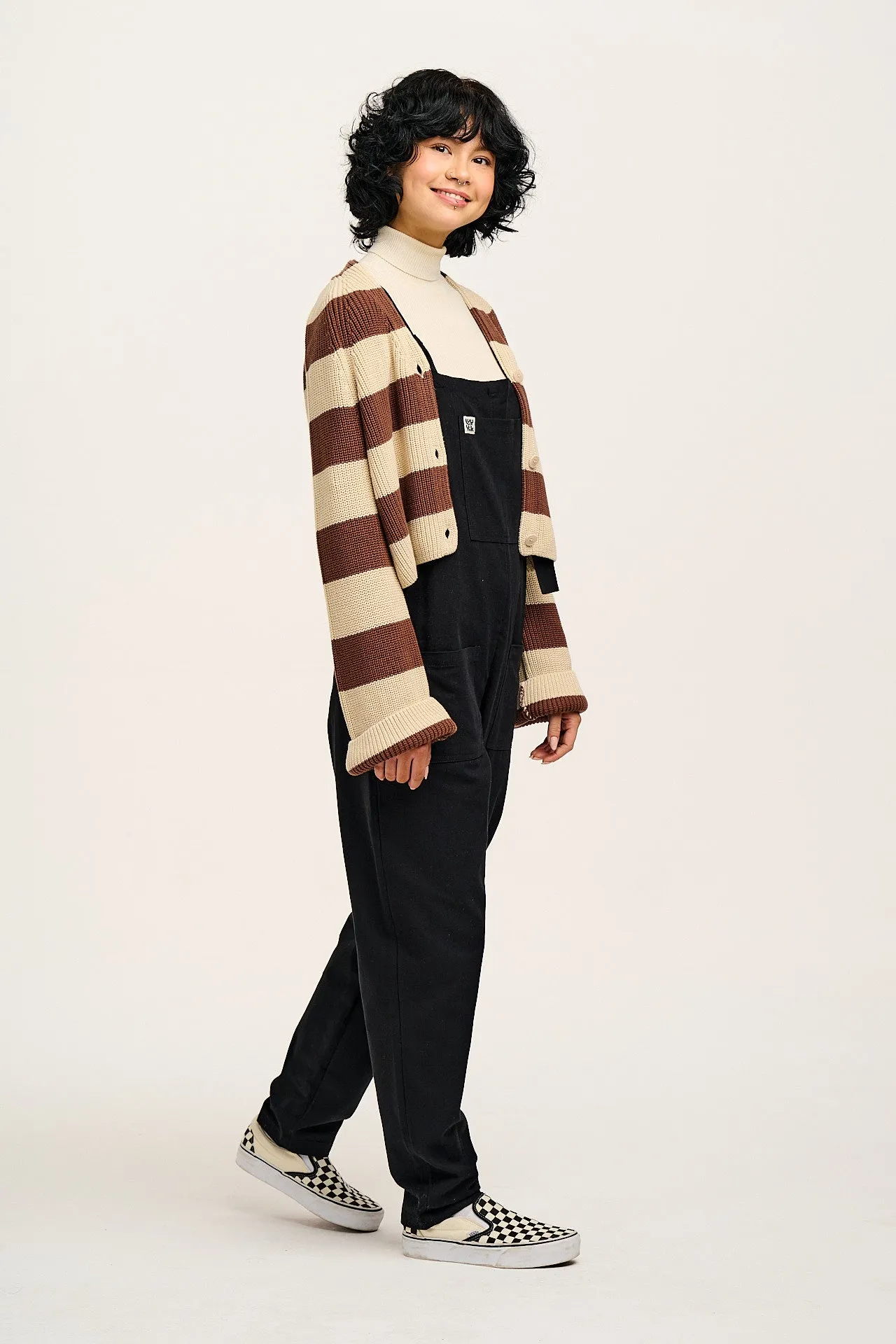 Original - Cotton Dungarees in Black sold by Lucy & Yak product image thumbnail 4