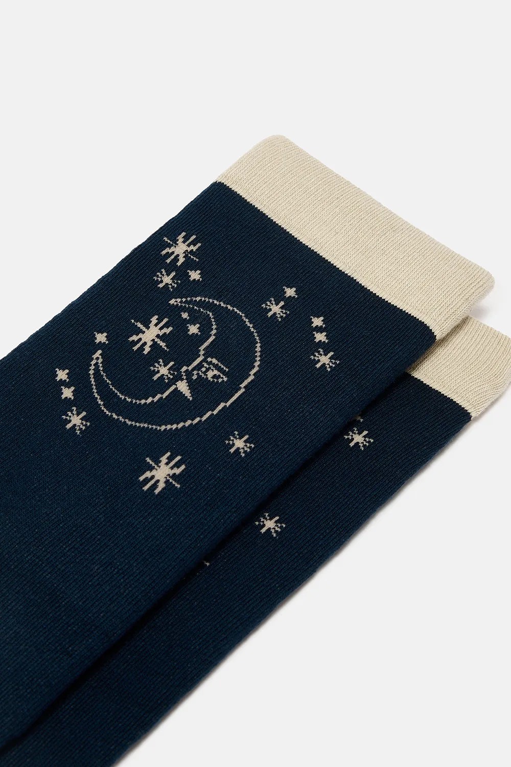 JoJo - Cotton Socks in Celestial Print sold by Lucy & Yak product image thumbnail 3