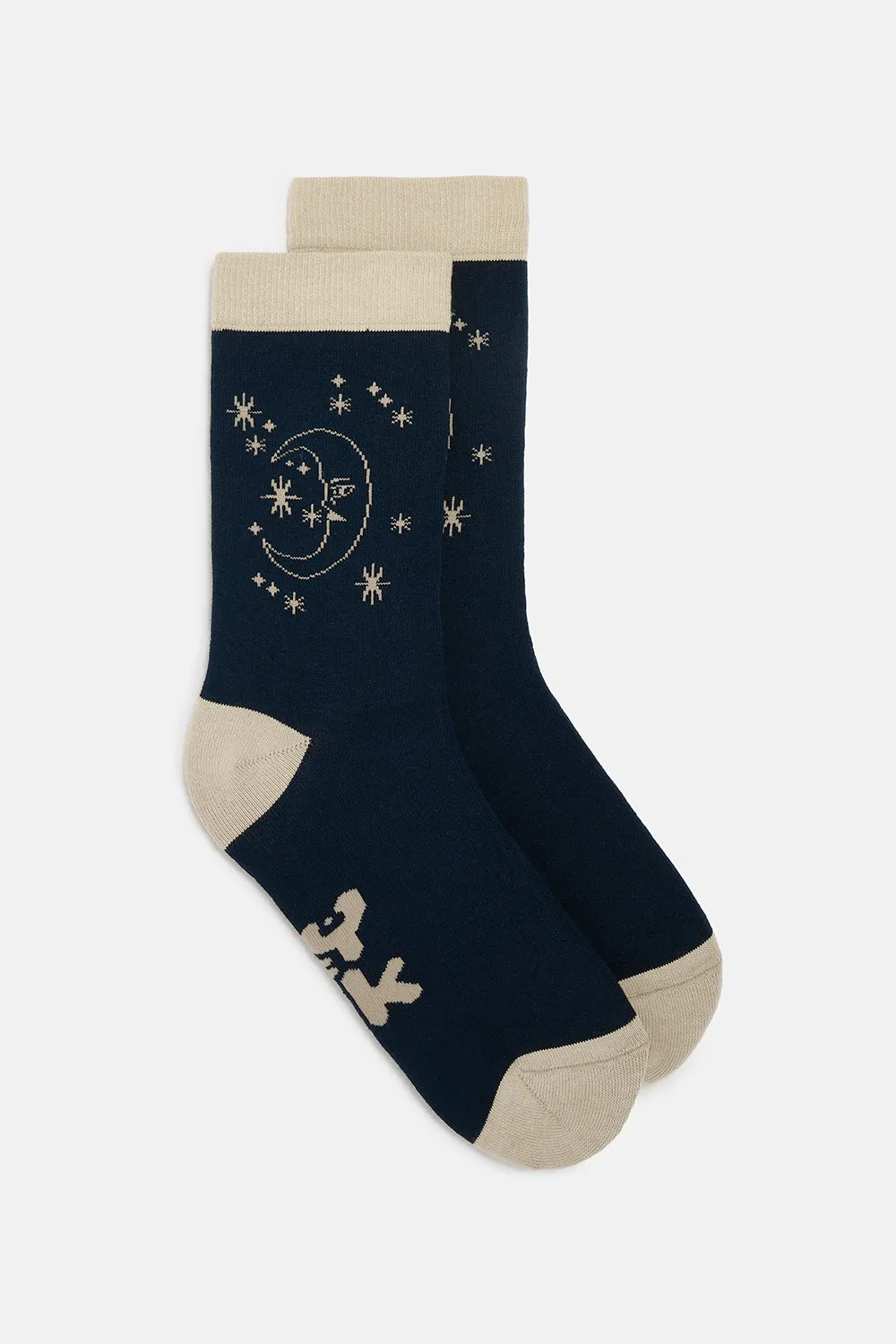 JoJo - Cotton Socks in Celestial Print sold by Lucy & Yak product image thumbnail 2
