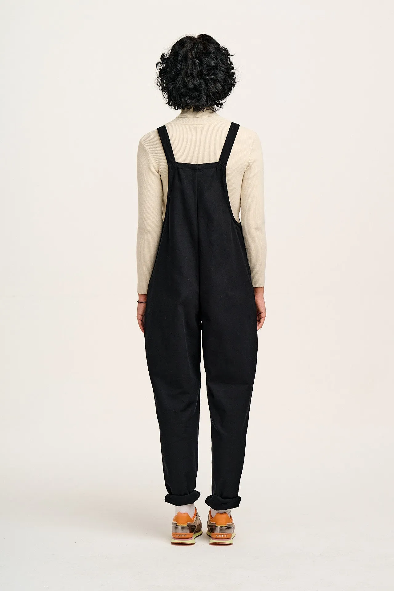 Original - Cotton Dungarees in Black sold by Lucy & Yak product image thumbnail 4