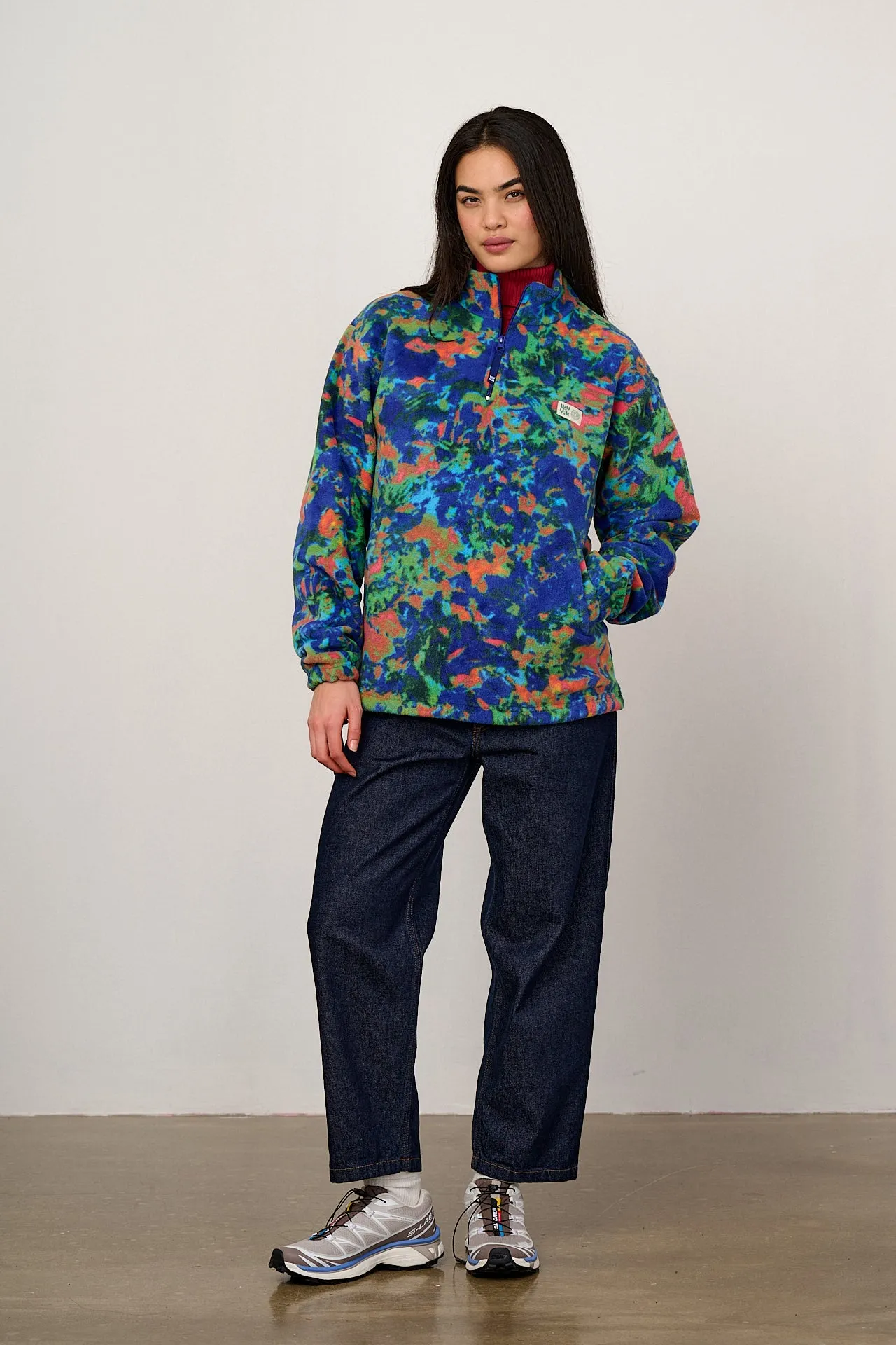 L.E. Stevie - Polar Fleece in Digital Blur Natural History Museum & Yak sold by Lucy & Yak product image thumbnail 5