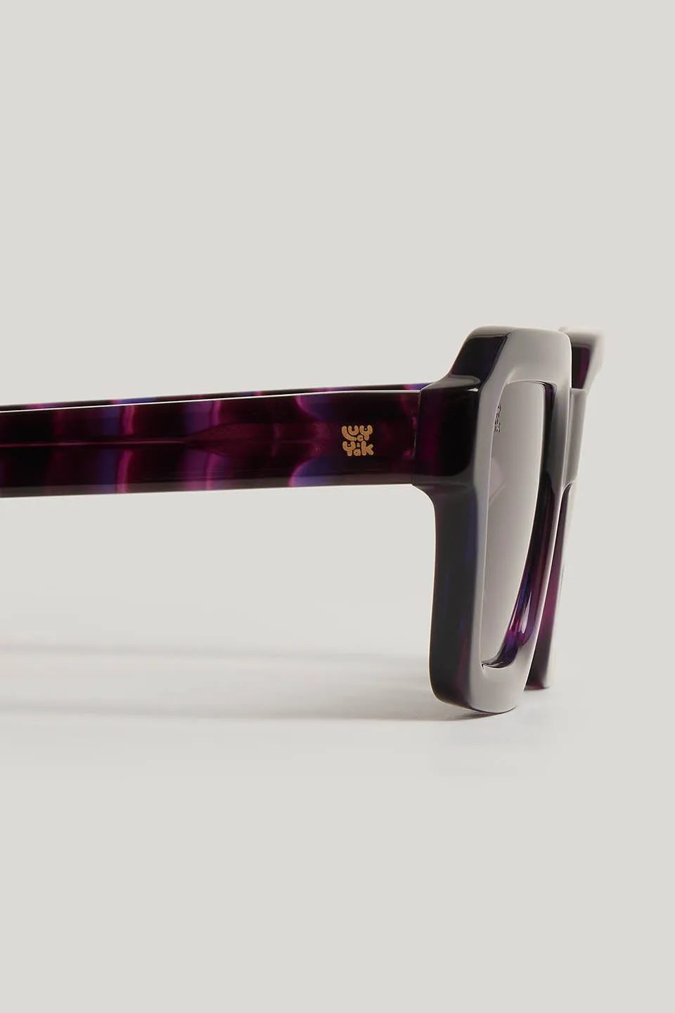 Mika - Sunglasses in Purple Stripe sold by Lucy & Yak product image thumbnail 4