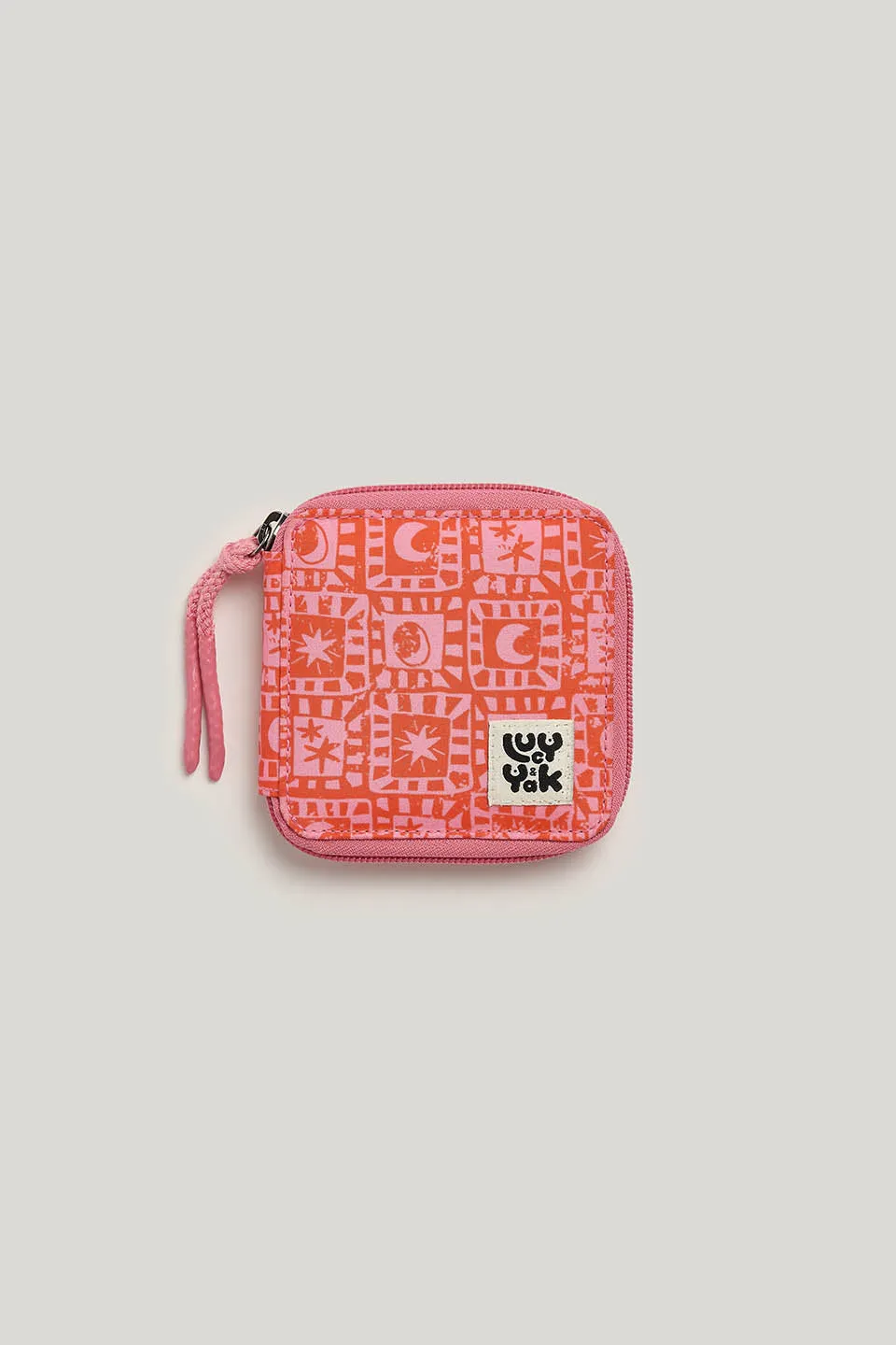 Eve - Purse in Pink & Red Lunar Checkerboard sold by Lucy & Yak