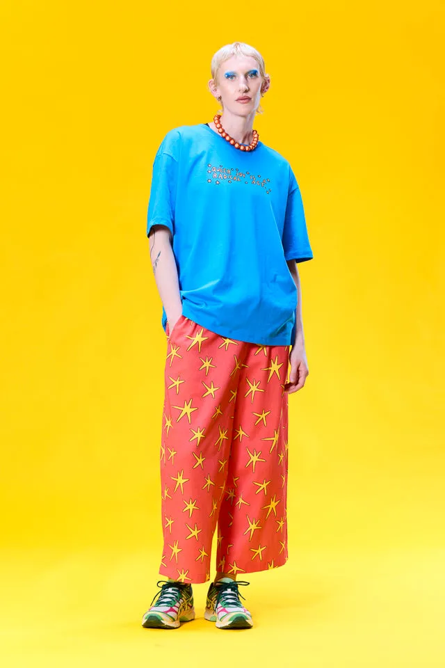 Bee Illustrates Pride 2026 - Benny - Oversized cotton T-Shirt in Blue sold by Lucy & Yak product image thumbnail 3