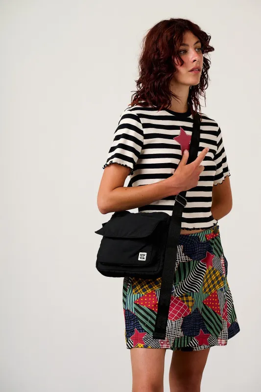 Maddox - Crossbody Bag in Black made by Lucy & Yak