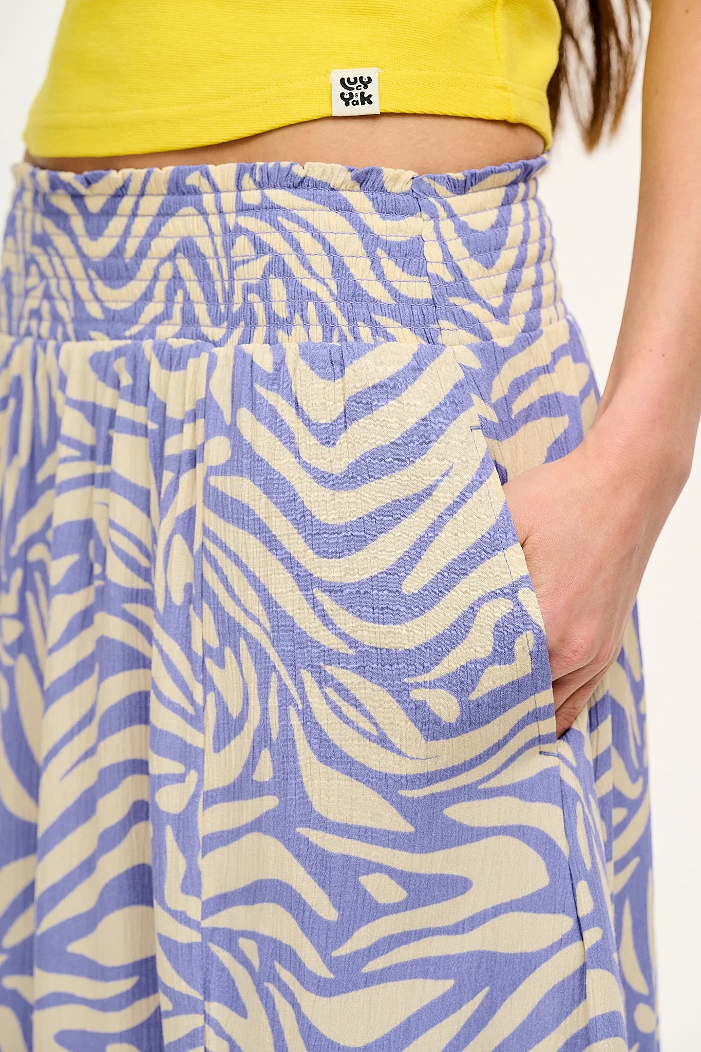 Poppy Skirt: LENZING™ ECOVERO™ - Zendaya sold by Lucy & Yak product image thumbnail 2