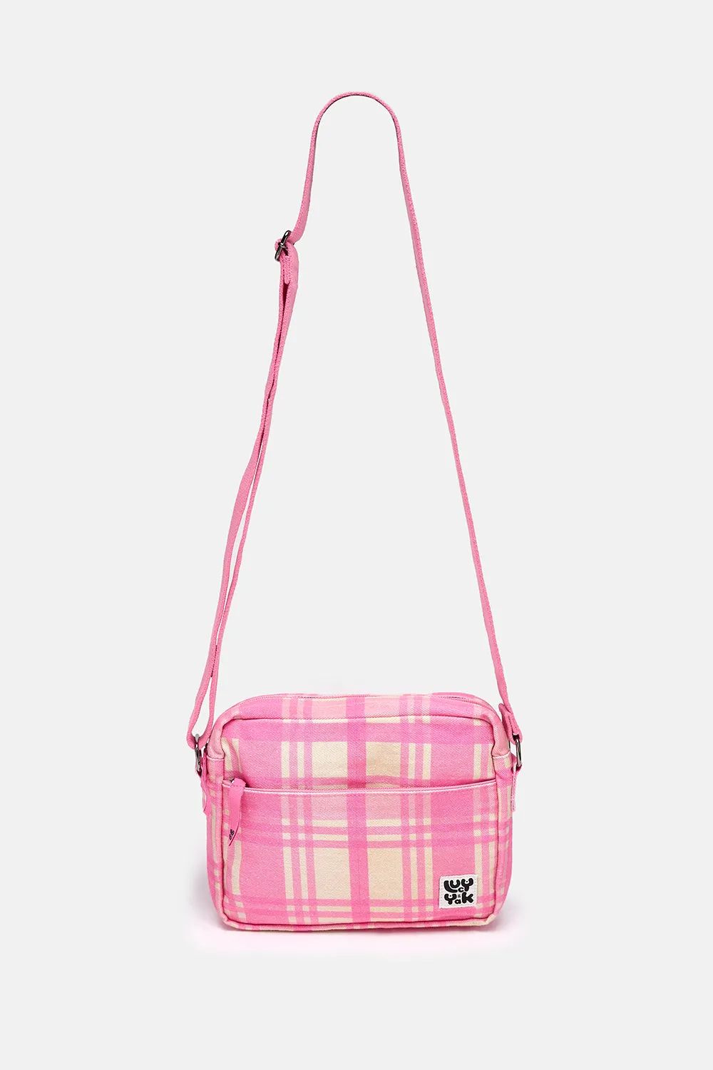 Dara - Crossbody Bag in Grayson Gingham Print sold by Lucy & Yak product image thumbnail 3