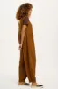 Bowie - Sleeveless Cotton Jumpsuit in Oak Brown sold by Lucy & Yak