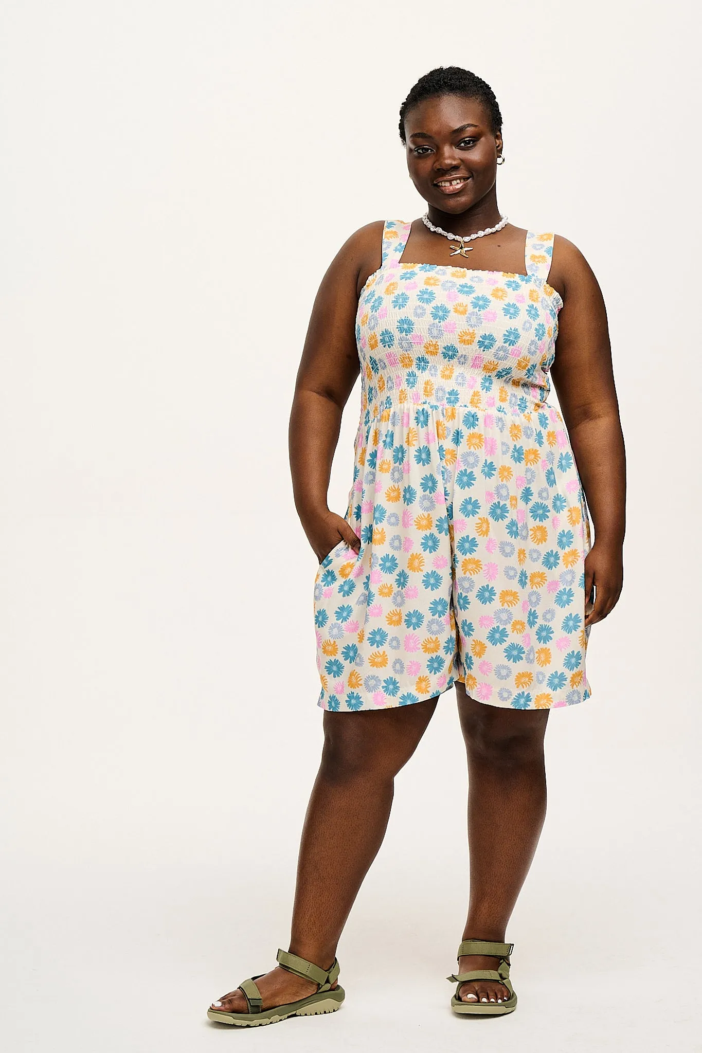 Darcey Playsuit: LENZING™ ECOVERO™ - Lottie sold by Lucy & Yak product image thumbnail 5