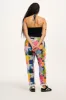 Alexa - Cotton Trousers in Tamiko Patchwork Print sold by Lucy & Yak