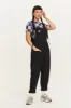 Original - Cotton Dungarees in Black sold by Lucy & Yak