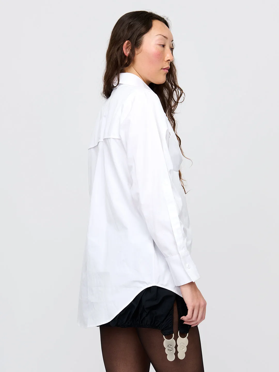 Poplin Tie-Shirt sold by Sinead O’Dwyer product image thumbnail 2