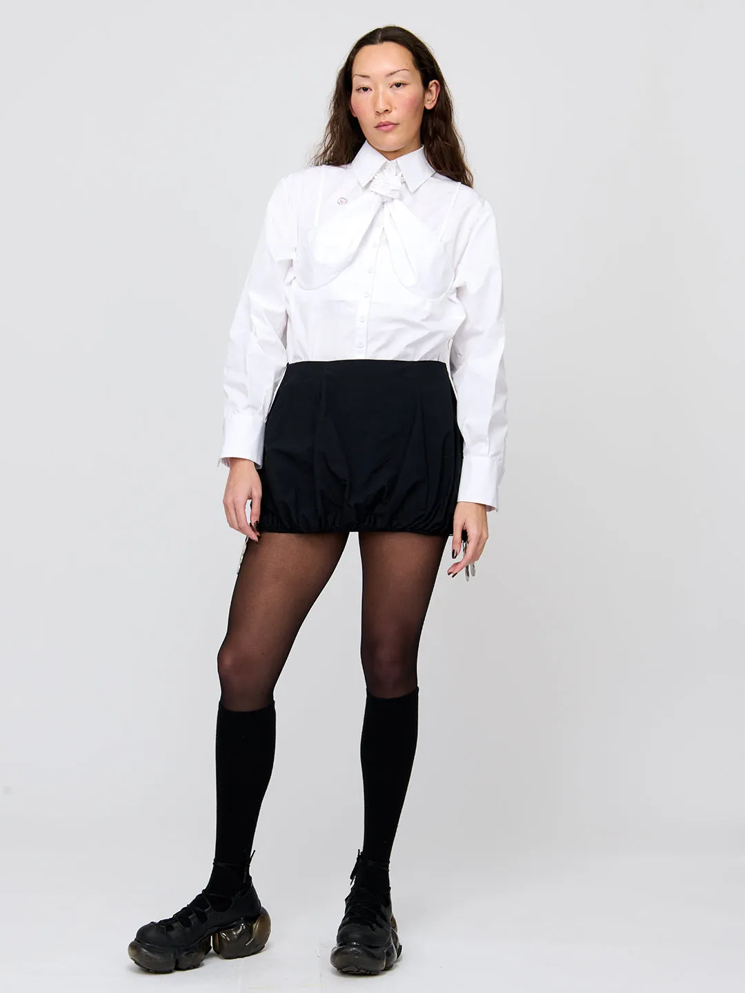 Poplin Tie-Shirt sold by Sinead O’Dwyer product image thumbnail 3