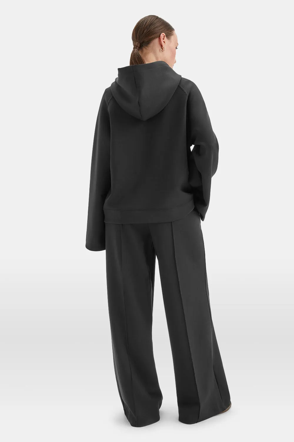 SoftSmart Flared Sleeve Hoodie - Black sold by TALA product image thumbnail 5