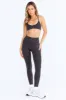 SCULPT SEAMLESS SCRUNCH LEGGING - OYSTER BLACK MARL sold by TALA