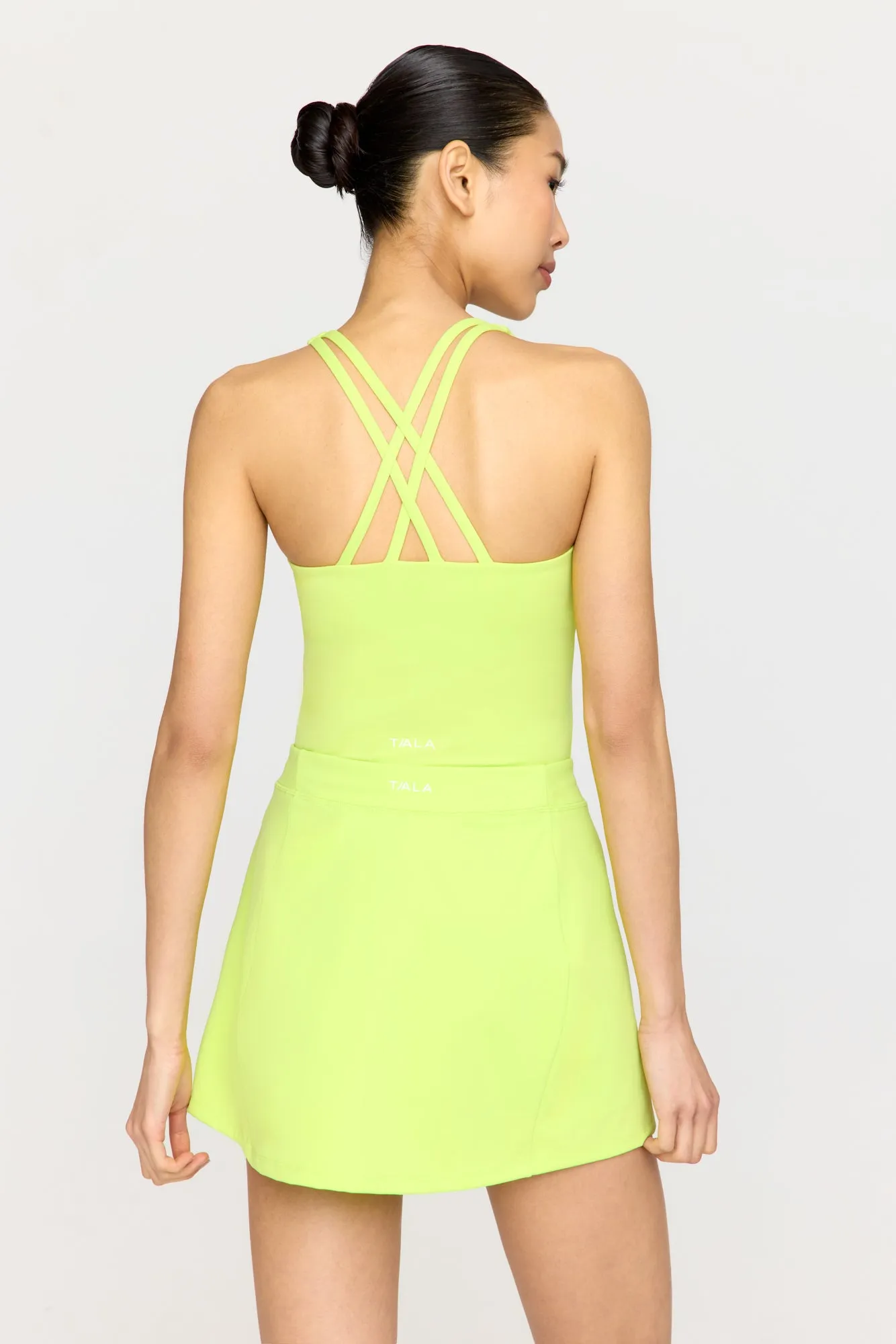 SkinLuxe Built-In Support Strappy Back Cami Top - Key Lime sold by TALA product image thumbnail 4