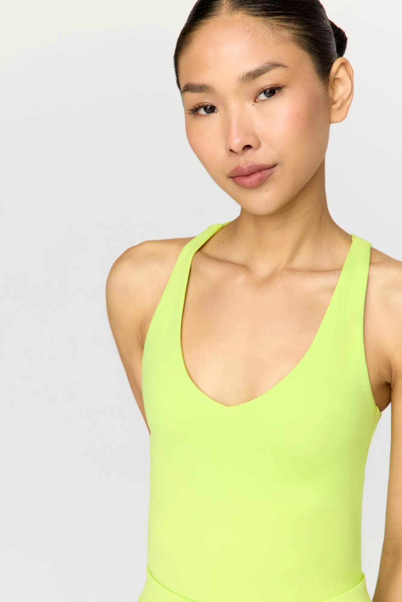 SkinLuxe Built-In Support Strappy Back Cami Top - Key Lime sold by TALA product image thumbnail 3