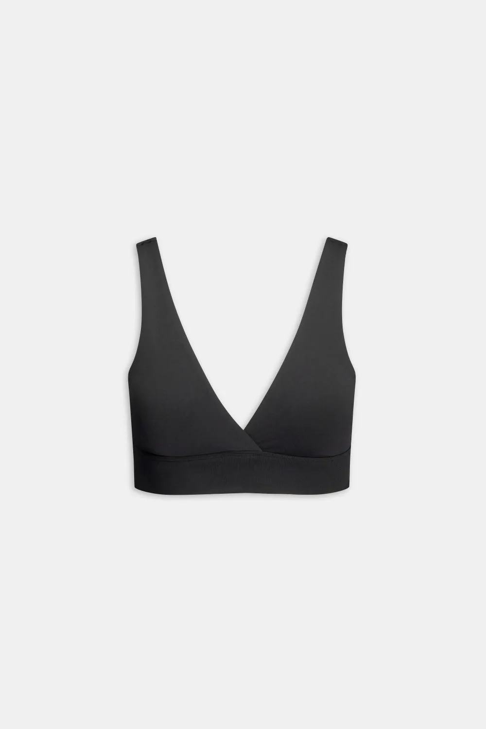 DayFlex V Neck Sports Bra - Shadow Black sold by TALA product image thumbnail 2