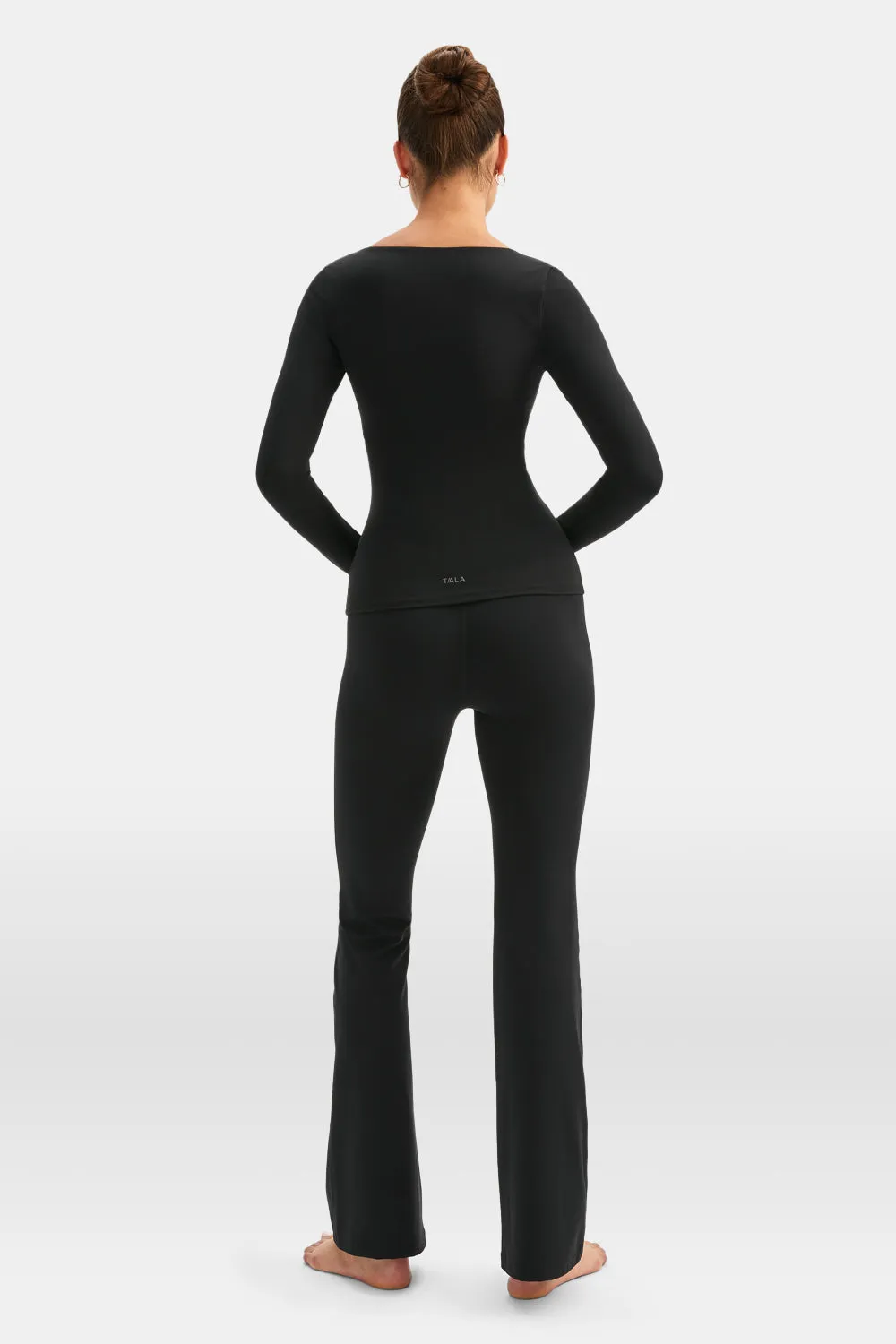 DayFlex Scoop Neck Top - Shadow Black sold by TALA product image thumbnail 3