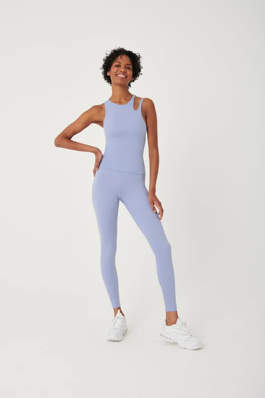 SKINLUXE HIGH WAISTED LEGGING - CORNFLOWER BLUE sold by TALA