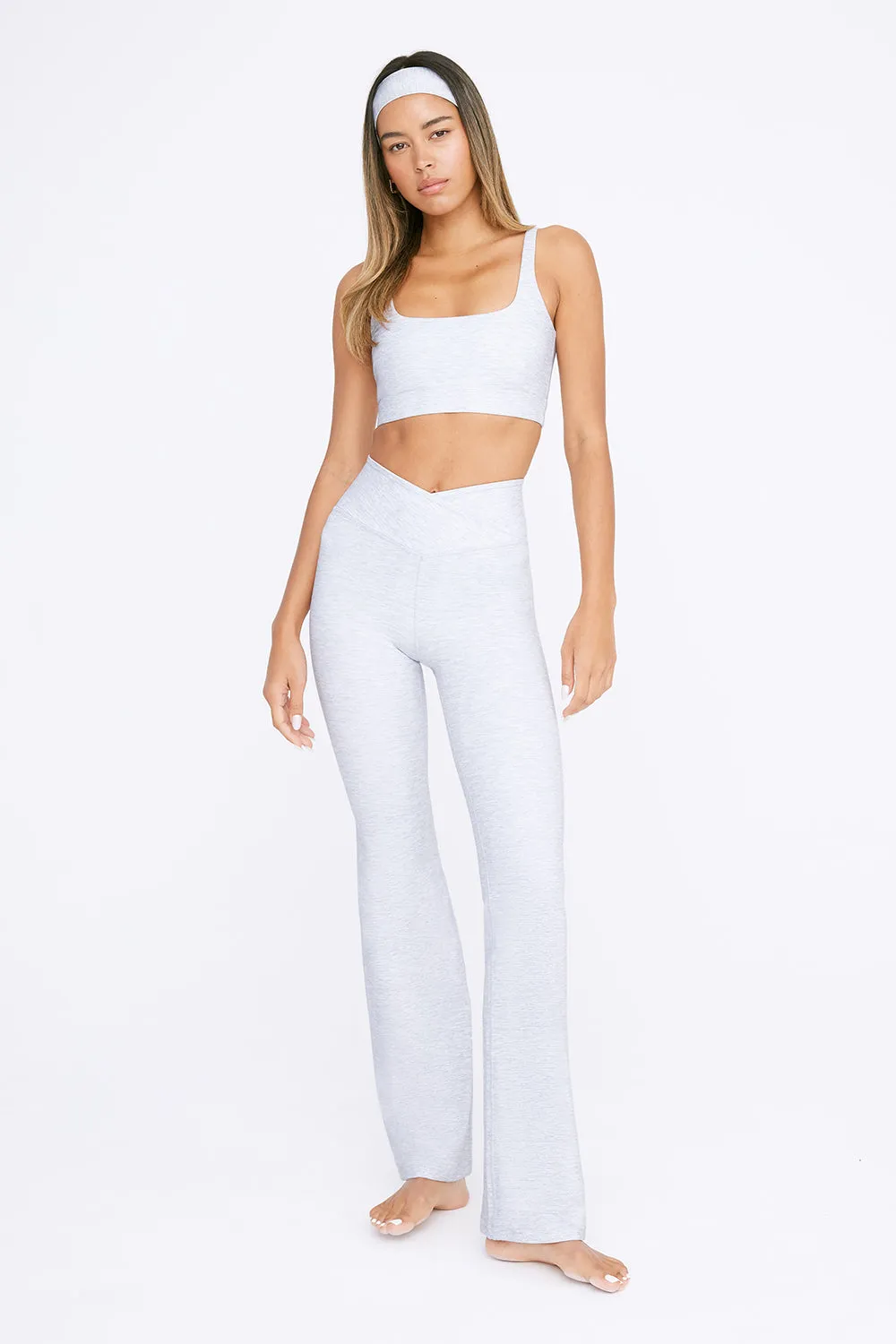 DayFlex Square Neck Sports Bra - Grey Marl sold by TALA product image thumbnail 5