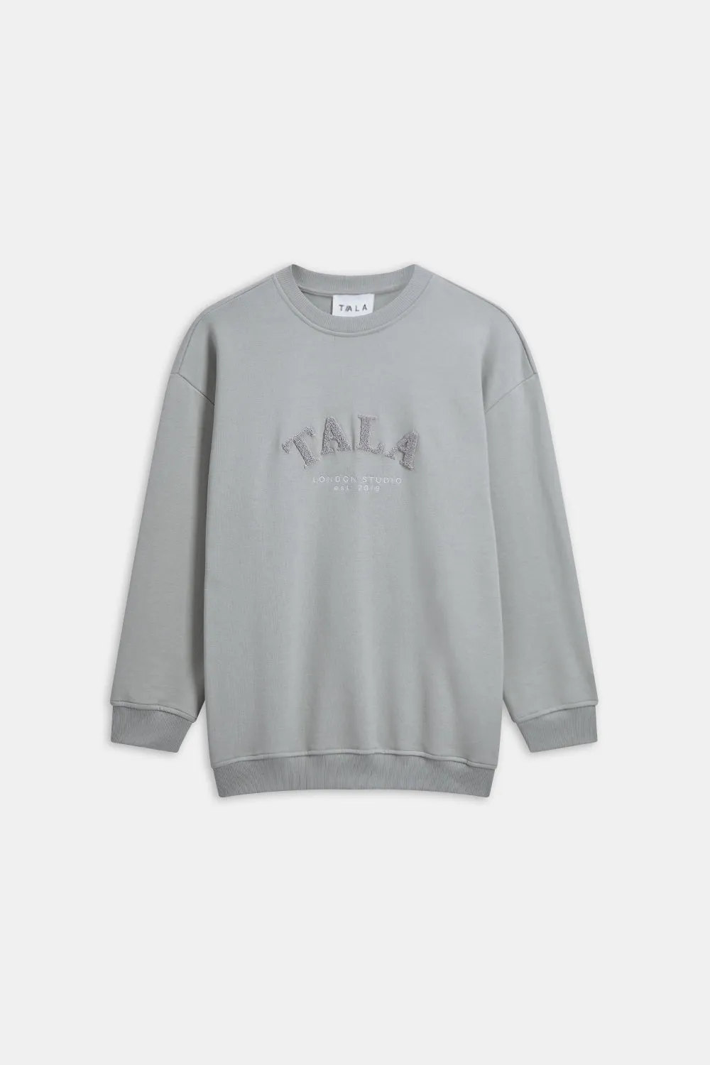 TALA STUDIO OVERSIZED LONGLINE SWEATSHIRT- SOFT SAGE sold by TALA product image thumbnail 2
