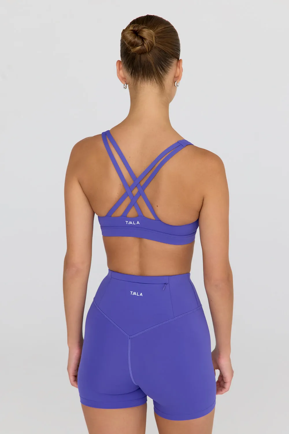 SKINLUXE TANK SPORTS BRA - GRAPE sold by TALA product image thumbnail 2