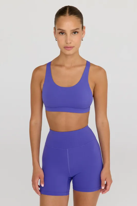 SKINLUXE TANK SPORTS BRA - GRAPE sold by TALA