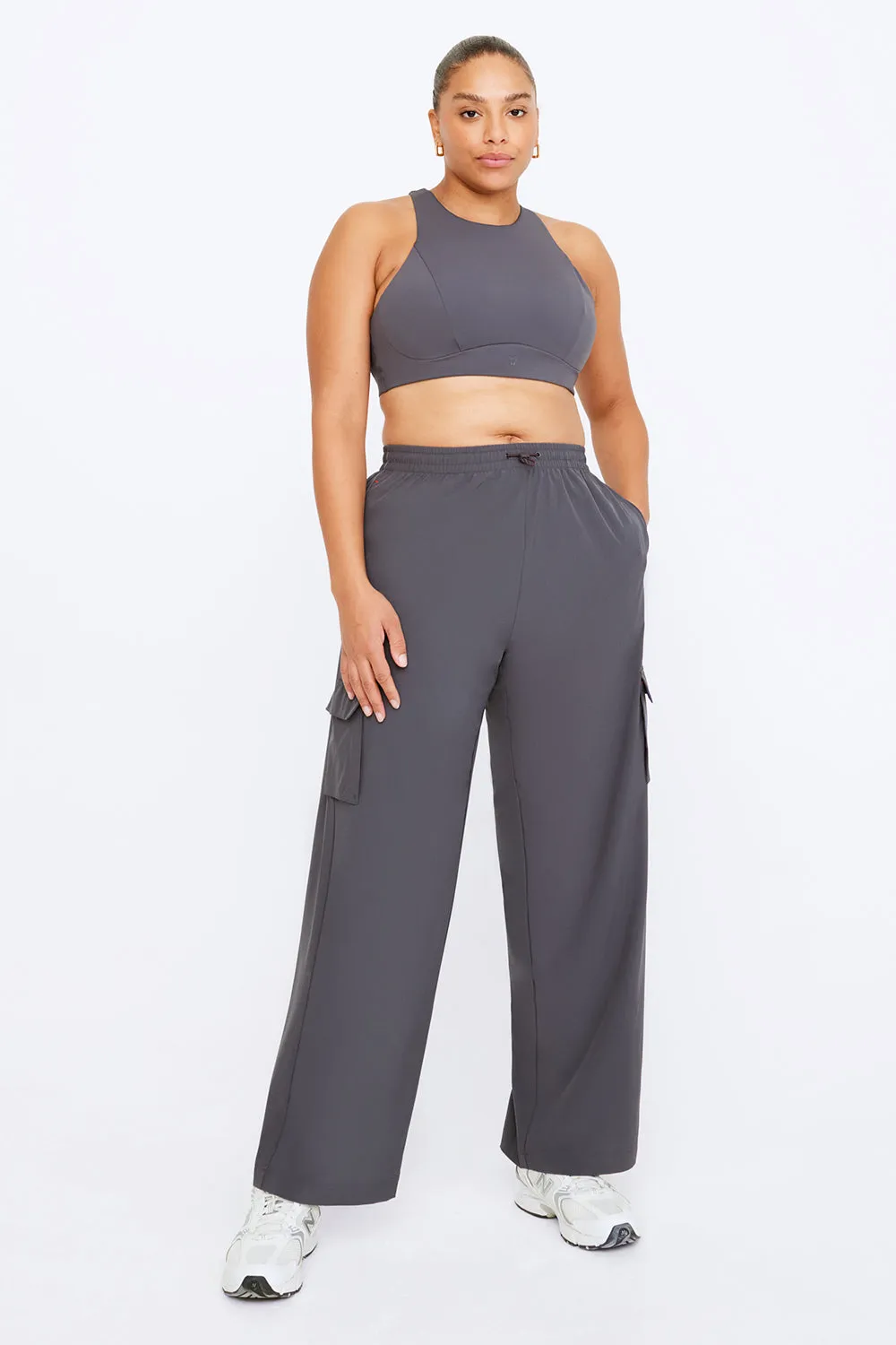 Woven Track Pant - Graphite sold by TALA