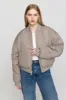 Reversible Girlfriend Bomber Jacket - Pebble And Truffle sold by TALA
