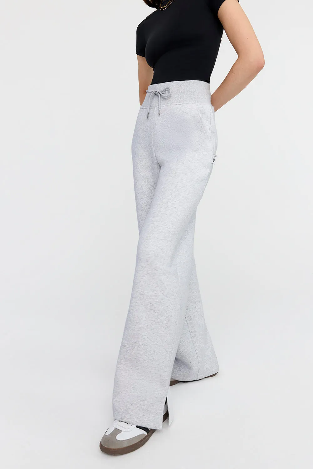 Everyday Wide Leg Jogger - Grey Marl sold by TALA product image thumbnail 4